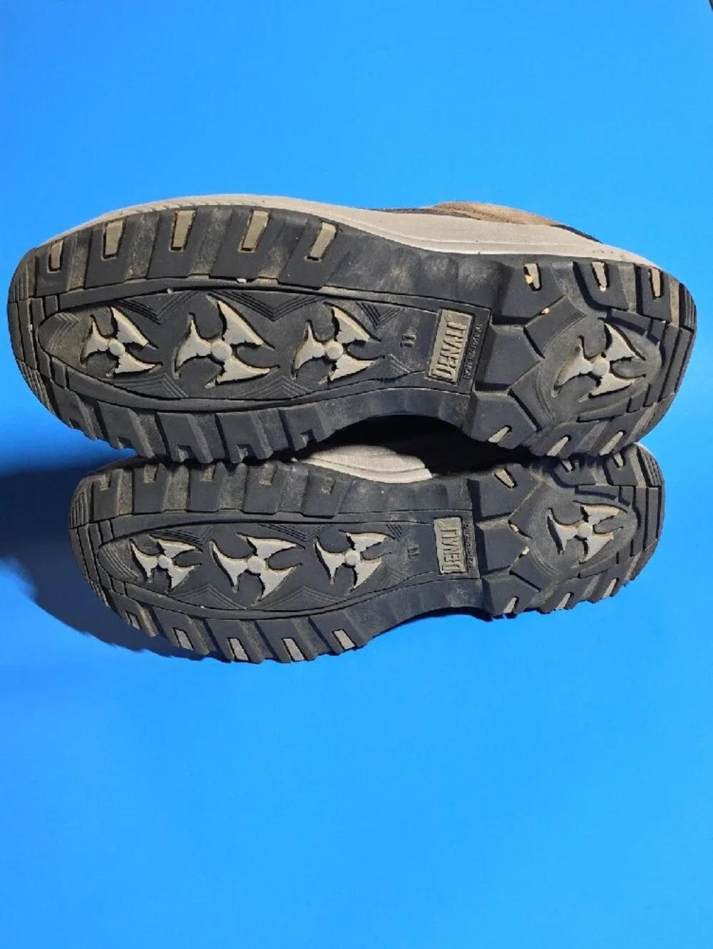 Men's Brown Suede Hiking Boots with Cushioned Support